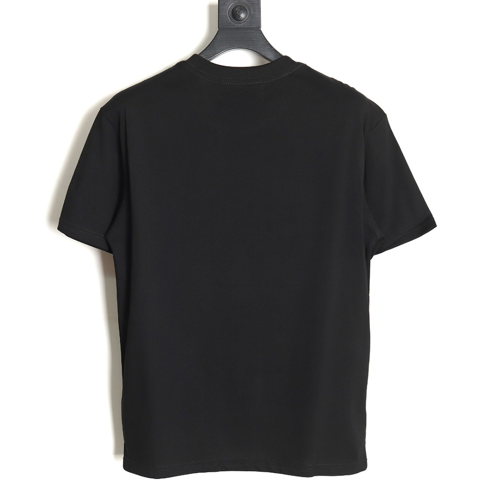 Gucci classic sketch logo round neck short sleeves