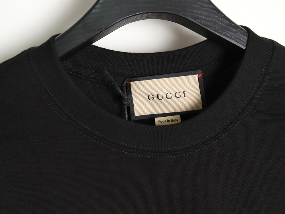 Gucci 24ss rainbow letter print short sleeves TSK1