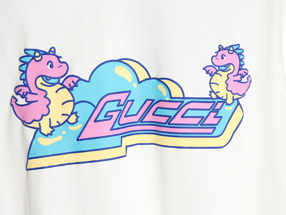 Gucci puff puff print short sleeves