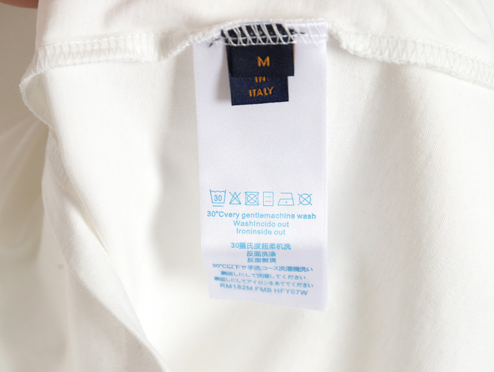 Louis Vuitton cross-stitch monogram short-sleeve