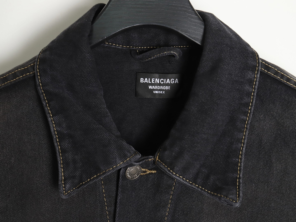 Balenciaga 24SS Year of the Dragon limited graffiti denim jacket