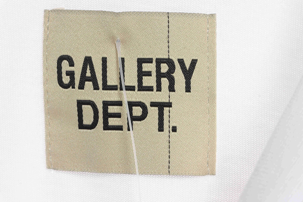Lanvin & Gallery Dept overlapping letter print short sleeves