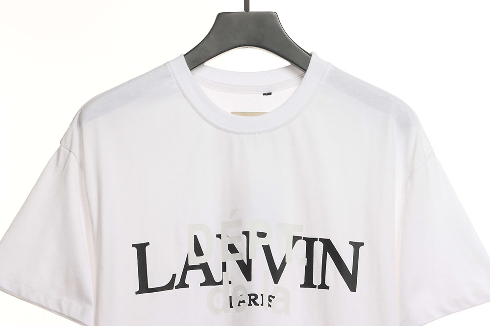 Lanvin & Gallery Dept overlapping letter print short sleeves
