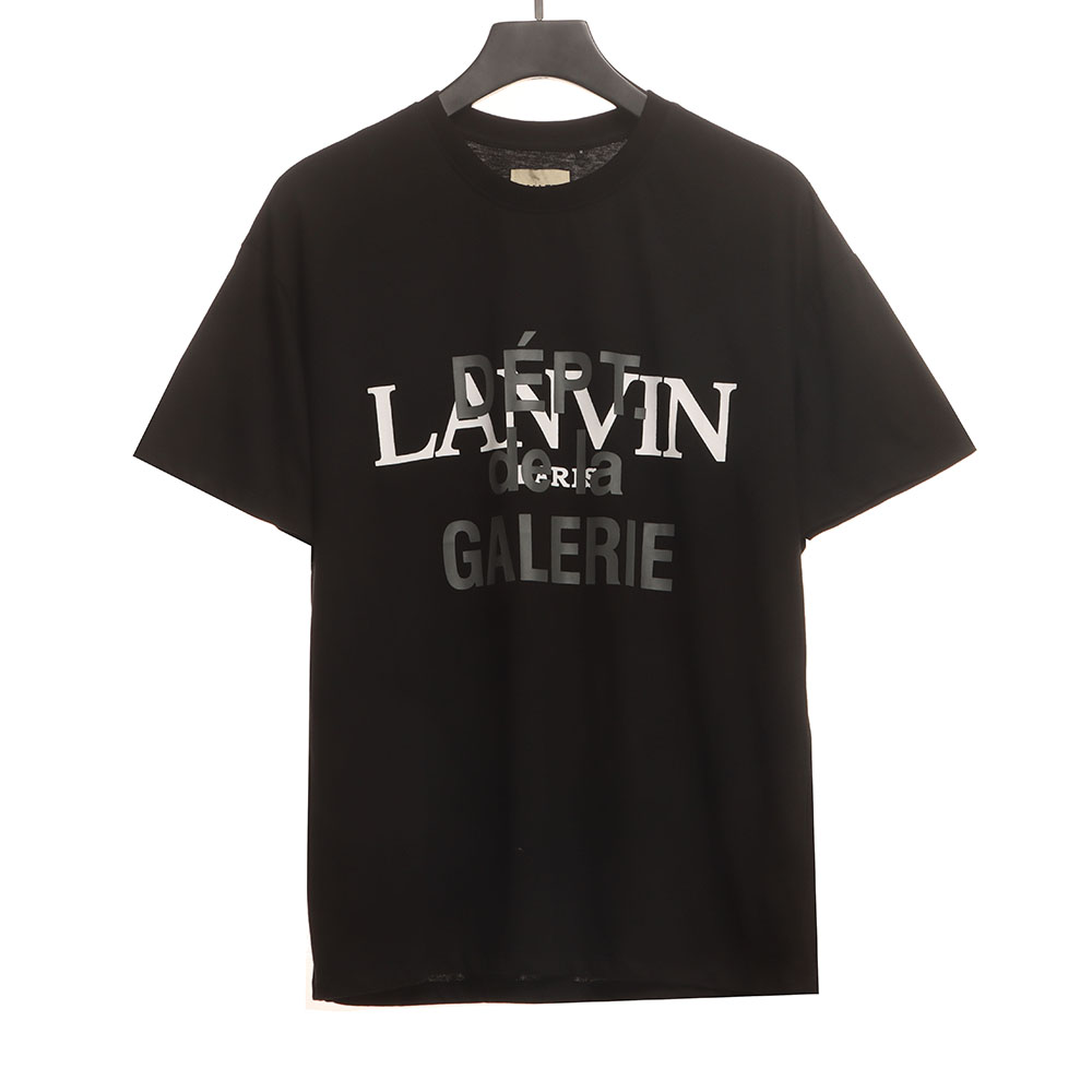 Lanvin & Gallery Dept overlapping letter print short sleeves TSK1