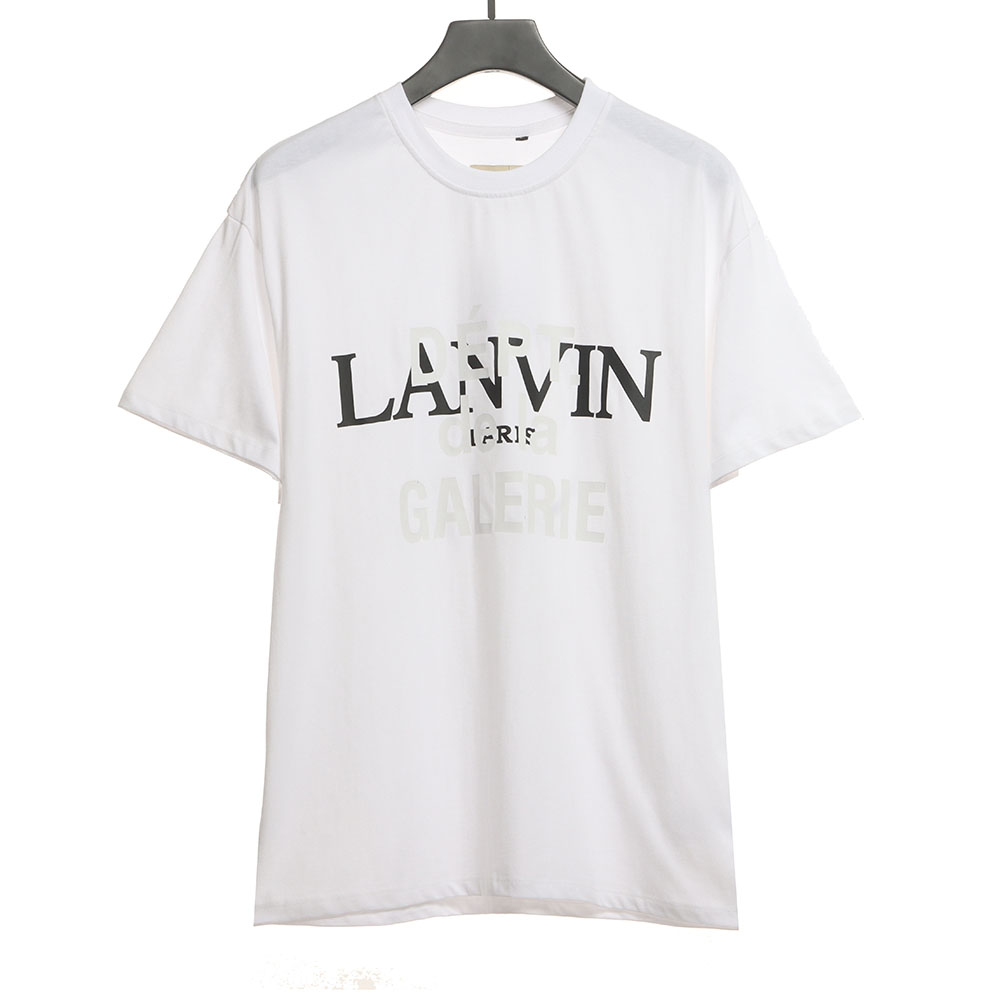 Lanvin & Gallery Dept overlapping letter print short sleeves