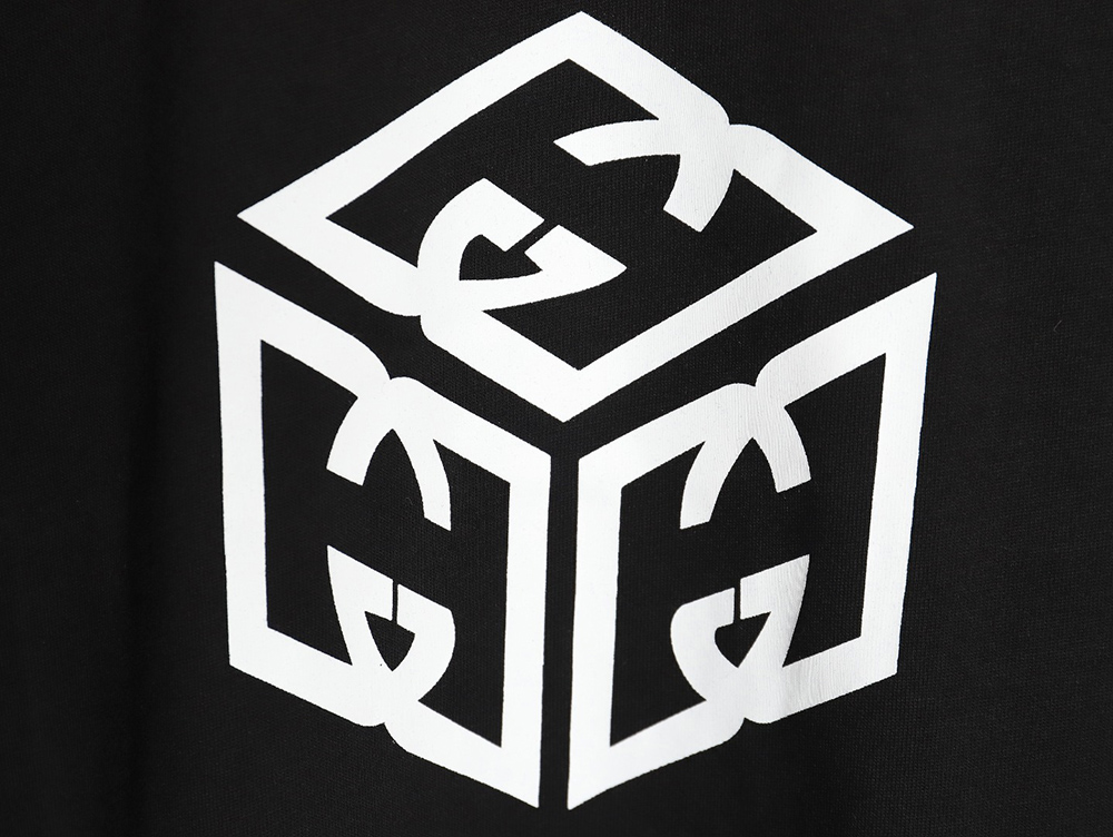 Gucci 24ss three-dimensional block print T-shirt TSK1