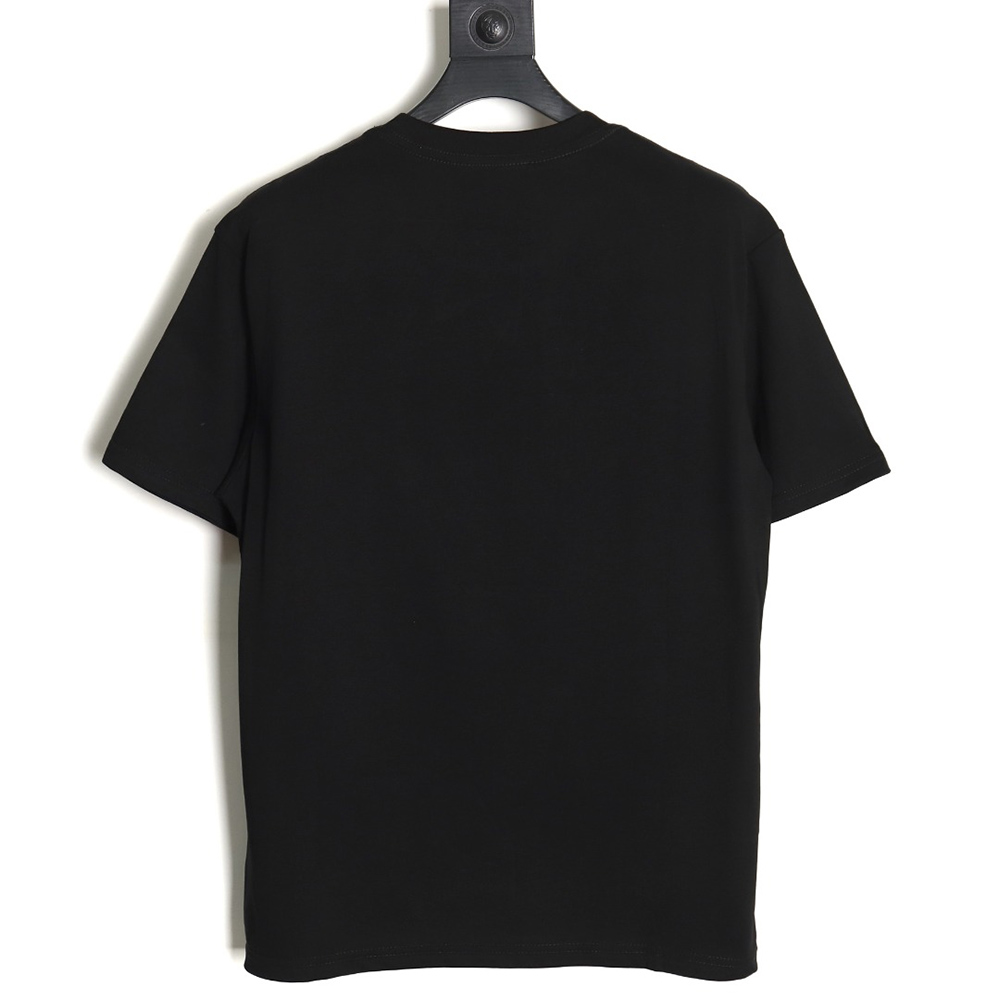 Gucci dragon print contrast print t-shirt TSK1
