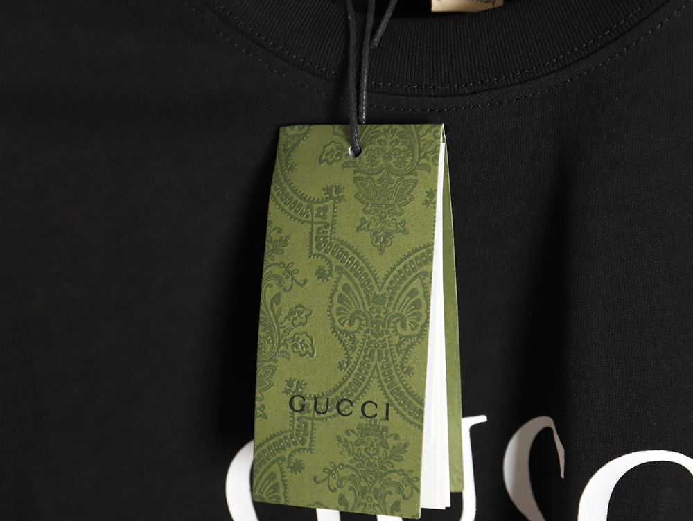 Gucci 24ss belt interlocking round neck short sleeves TSK1
