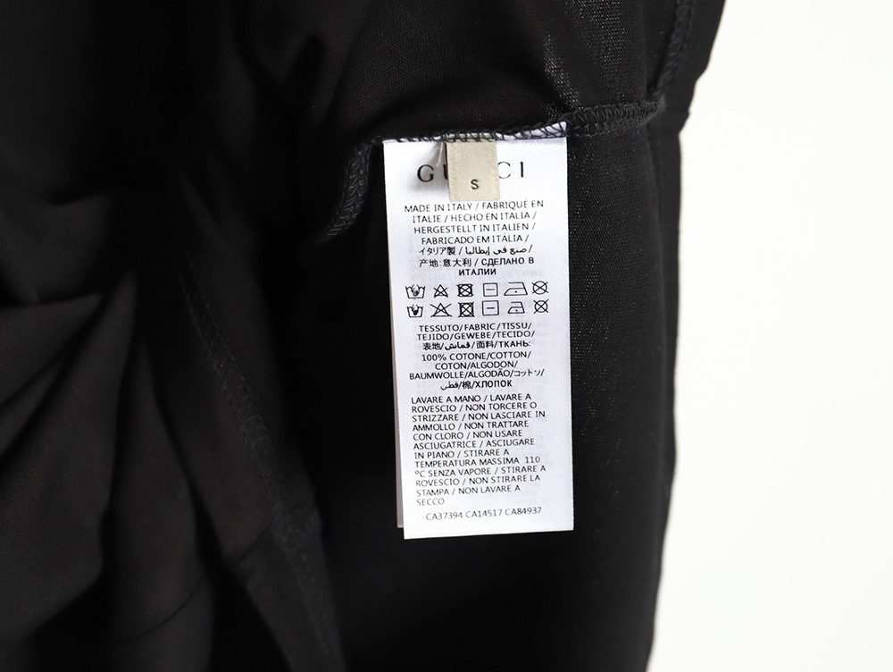 Gucci 24ss belt interlocking round neck short sleeves TSK1