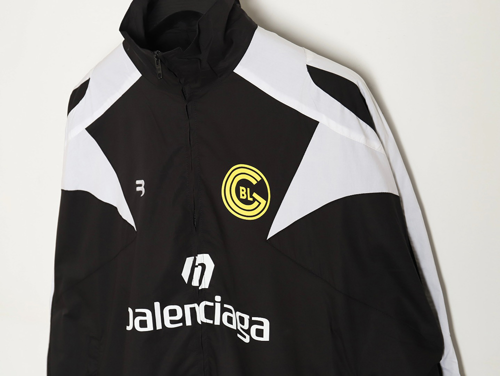 Balenciaga 24SS size 10 patchwork football training jacket