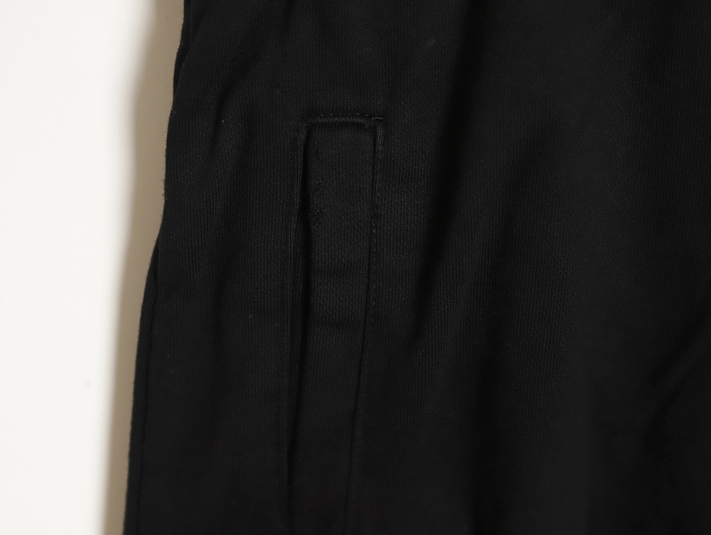 Balenciaga 24SS Manchester United embroidered ripped washed distressed shorts