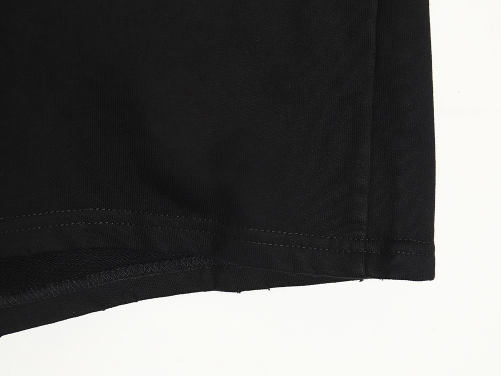 Balenciaga 24SS Manchester United embroidered ripped washed distressed shorts