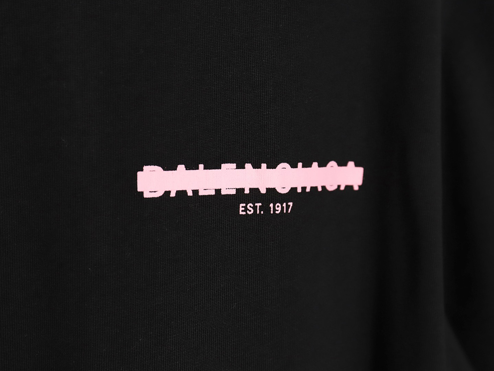 Balenciaga 22ss seal print short sleeves