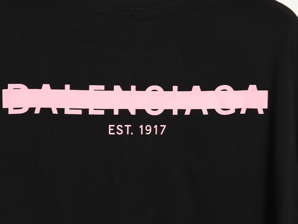 Balenciaga 22ss seal print short sleeves