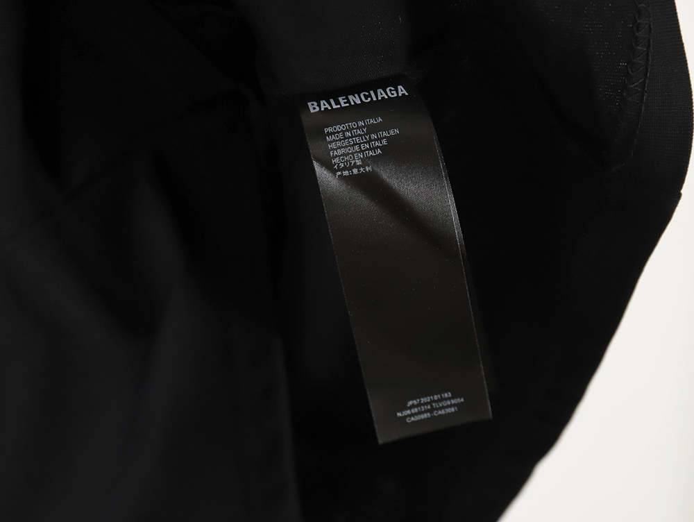 Balenciaga 22ss seal print short sleeves