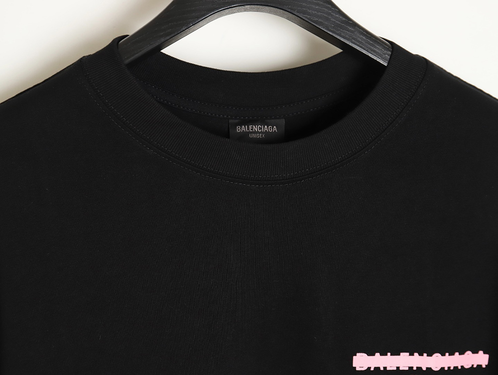 Balenciaga 22ss seal print short sleeves