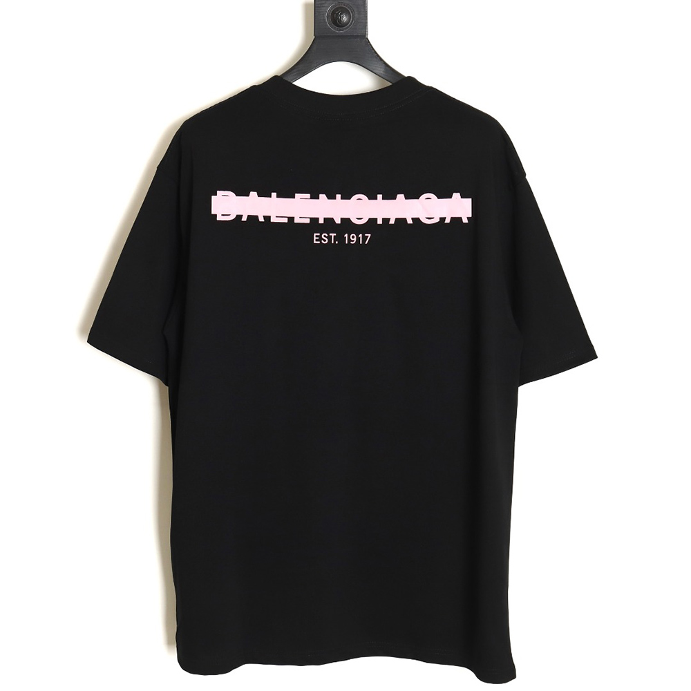 Balenciaga 22ss seal print short sleeves