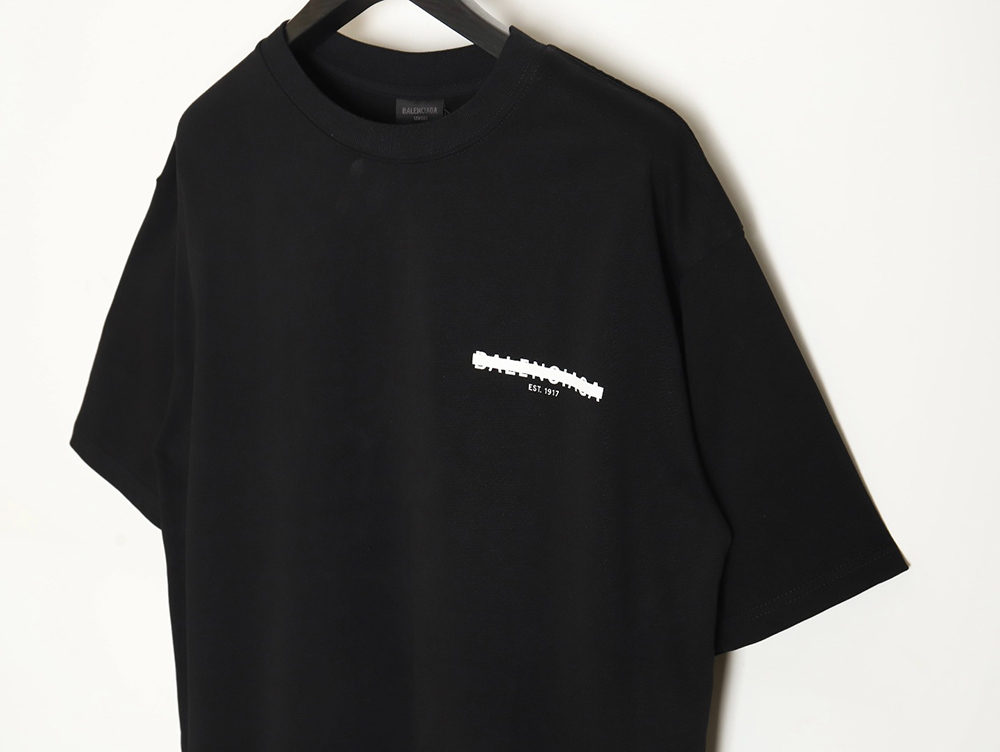 Balenciaga 22ss seal print short sleeves