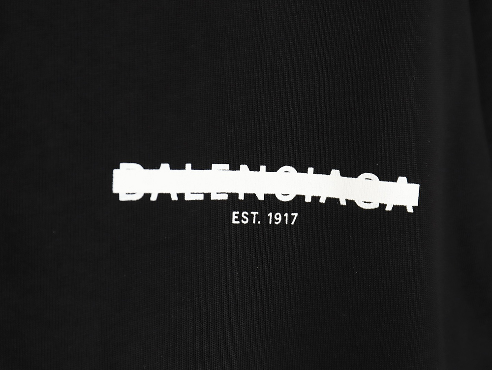Balenciaga 22ss seal print short sleeves