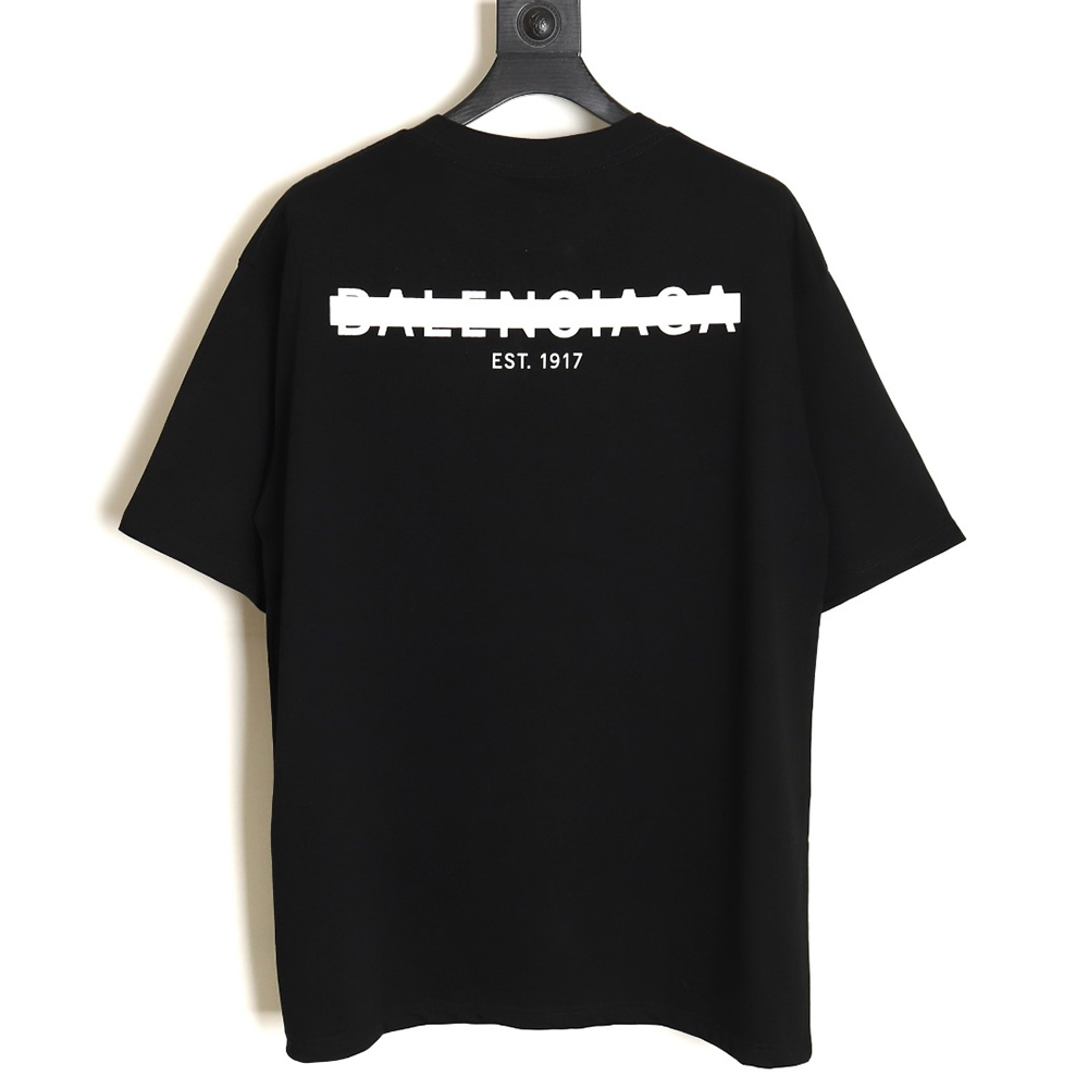 Balenciaga 22ss seal print short sleeves