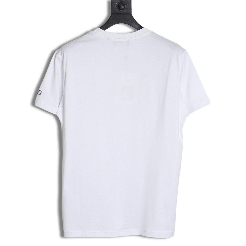 Chanel classic embroidered double C short sleeves