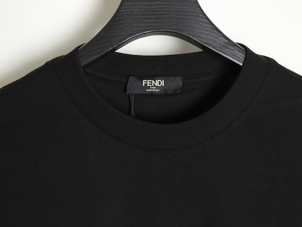 Fendi leather label LOGO short sleeves TSK1