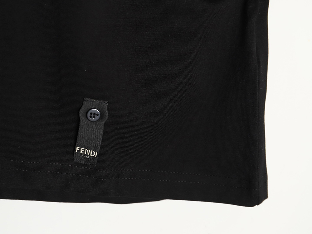 Fendi leather label LOGO short sleeves TSK1