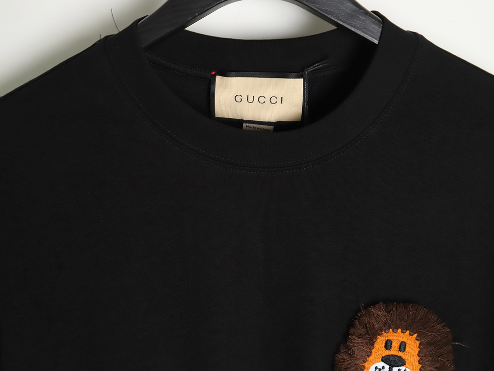 Gucci little tiger head LOGO printed short sleeves