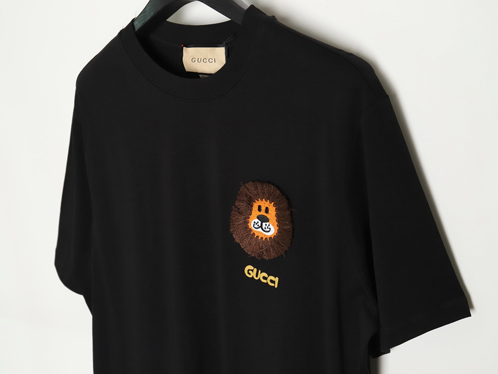 Gucci little tiger head LOGO printed short sleeves