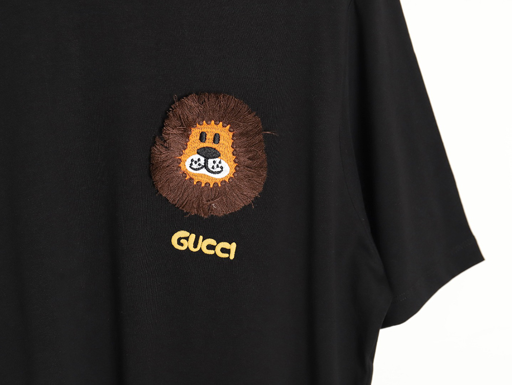 Gucci little tiger head LOGO printed short sleeves