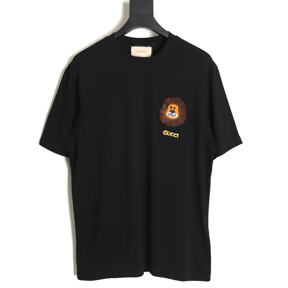 Gucci little tiger head LOGO printed short sleeves