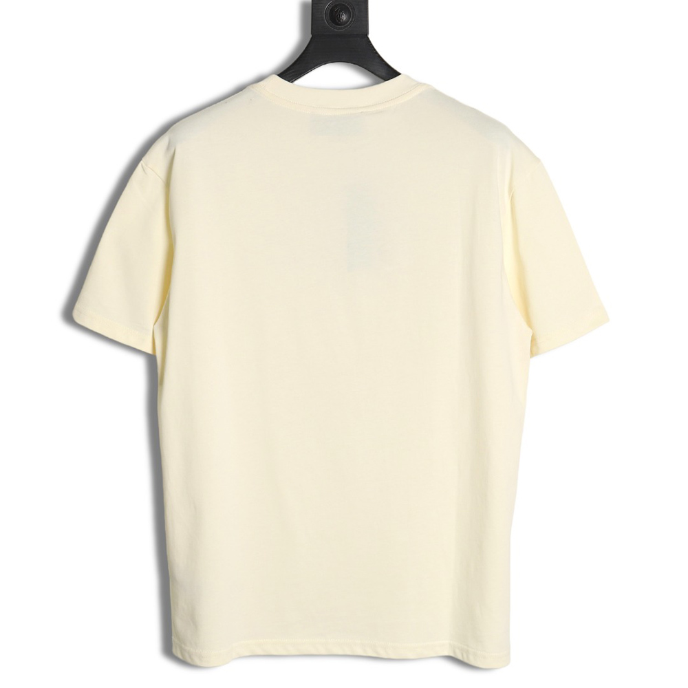 Gucci smiley print crew neck short sleeves