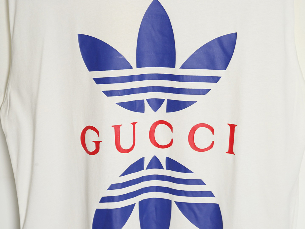 Gucci & adidas joint clover short sleeves
