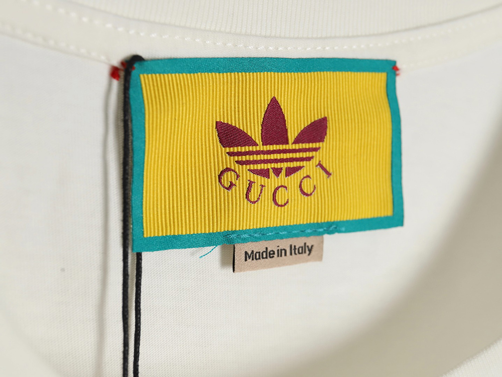 Gucci & adidas joint clover short sleeves