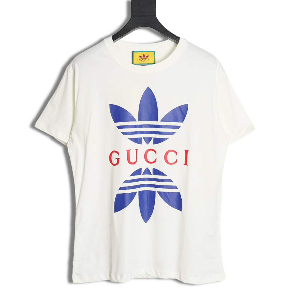 Gucci & adidas joint clover short sleeves