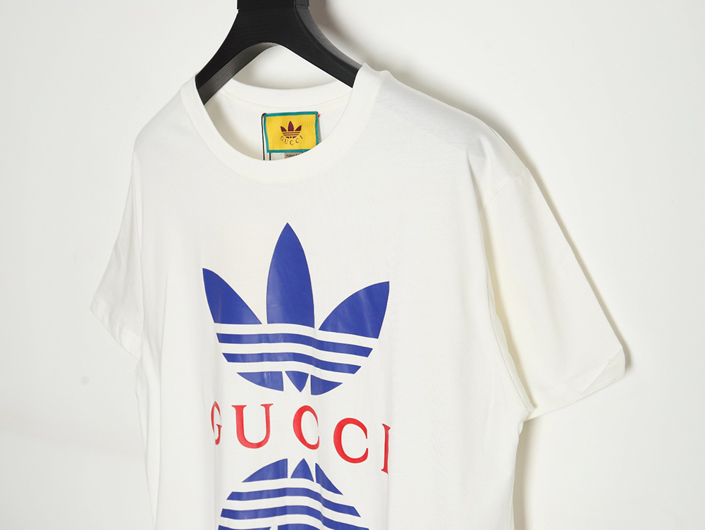 Gucci & adidas joint clover short sleeves