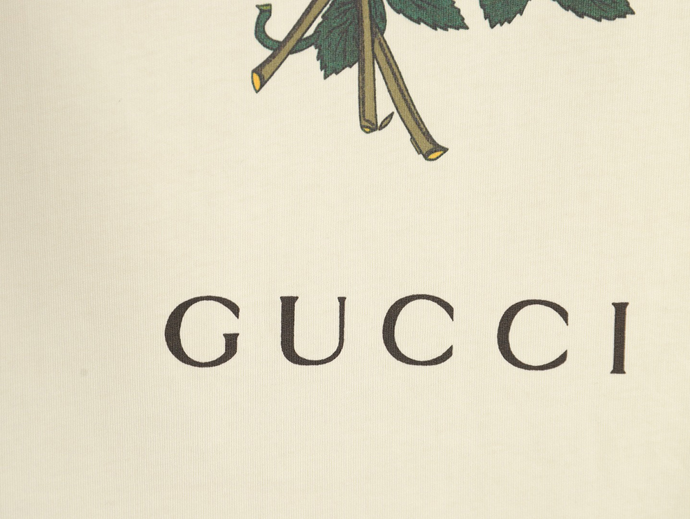 Gucci joint D limited edition all-over printed back short-sleeve