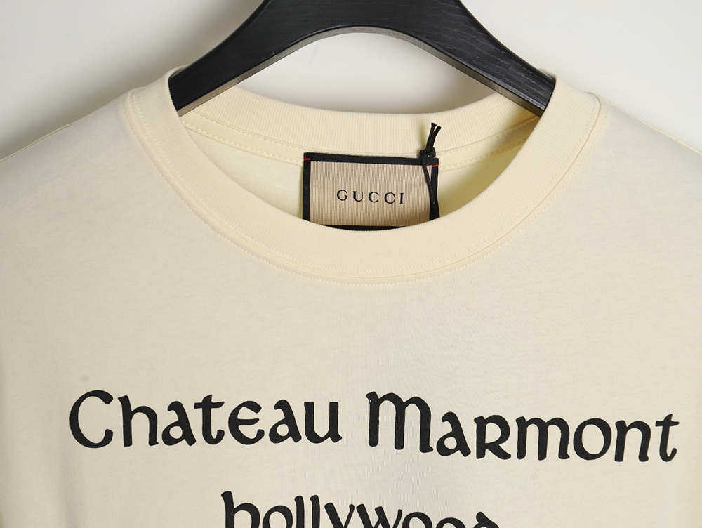 Gucci joint D limited edition all-over printed back short-sleeve