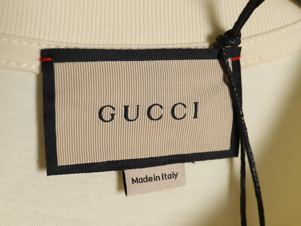 Gucci joint D limited edition all-over printed back short-sleeve