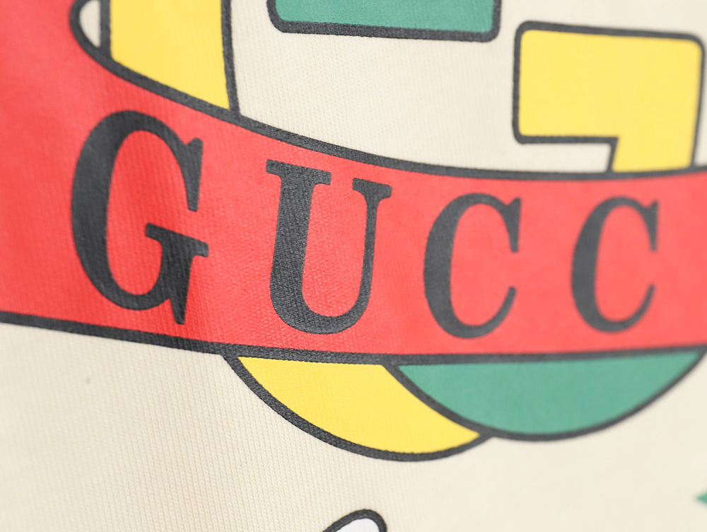 Gucci 24ss planet graphic print short sleeves