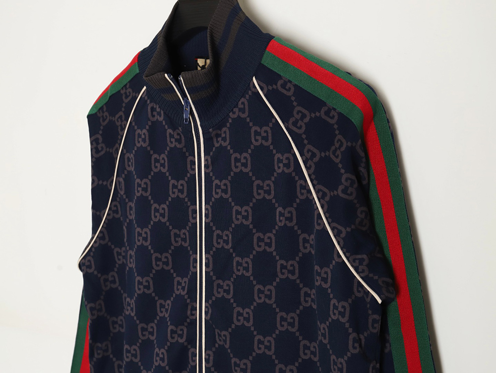 Gucci 24ss knitted cotton casual suit jacket