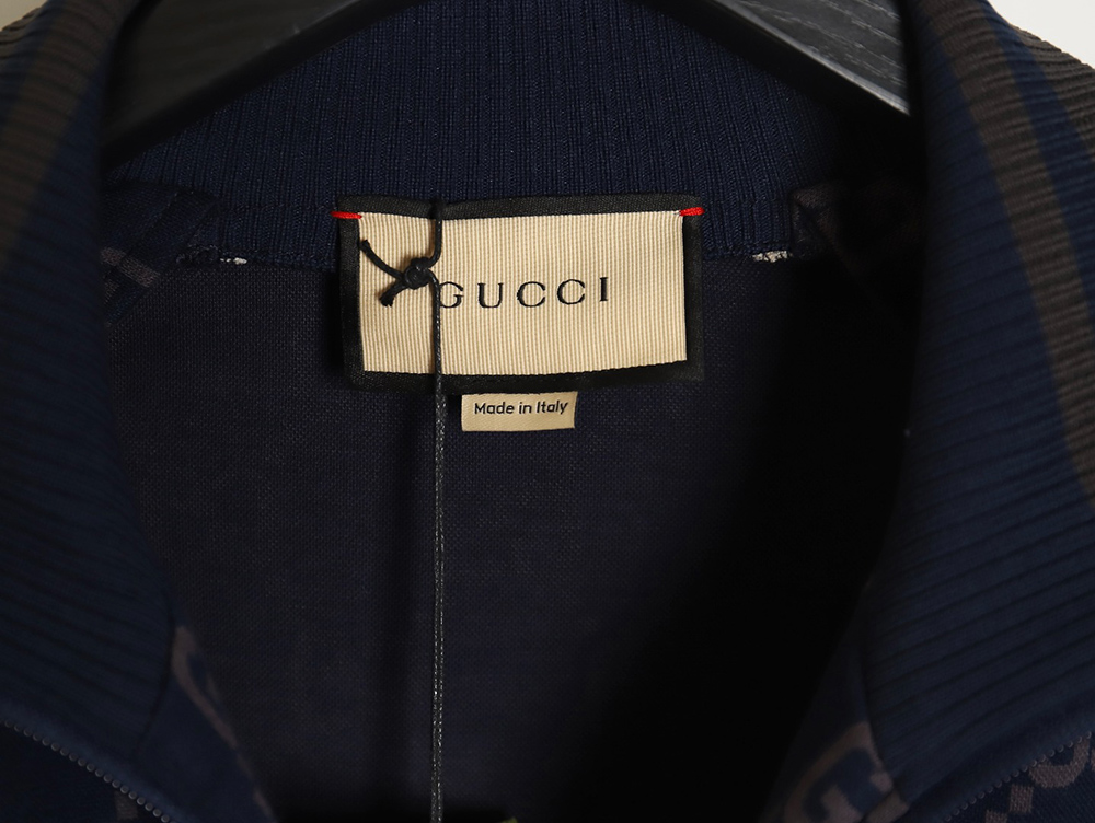 Gucci 24ss knitted cotton casual suit jacket