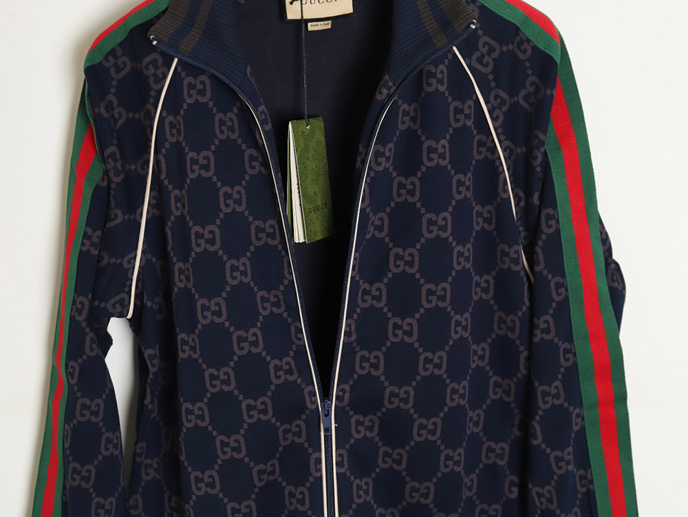 Gucci 24ss knitted cotton casual suit jacket