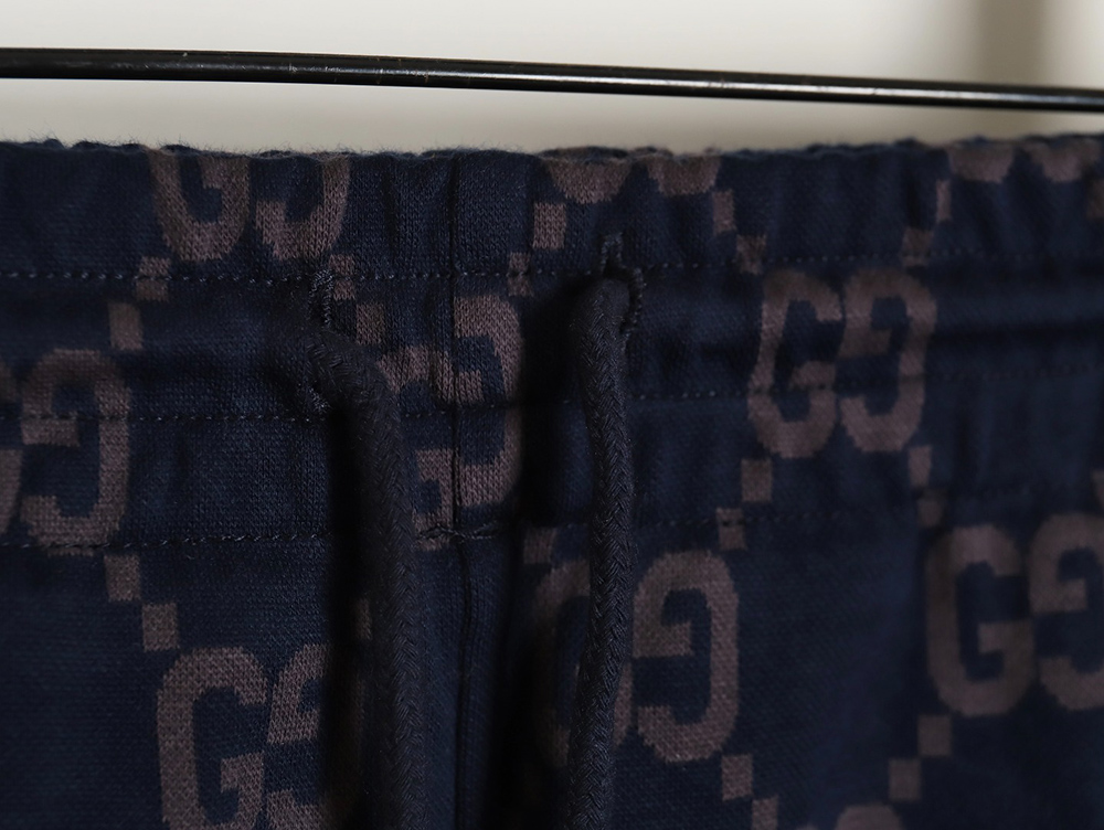 Gucci 24ss knitted cotton casual suit trousers
