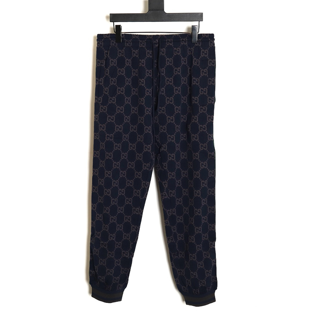 Gucci 24ss knitted cotton casual suit trousers