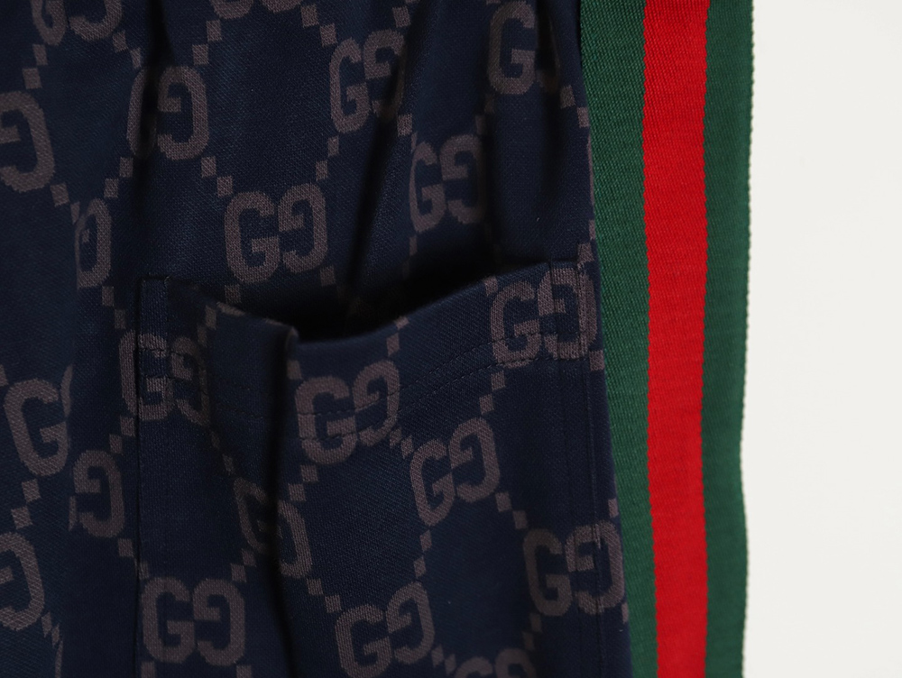 Gucci 24ss knitted cotton casual suit trousers