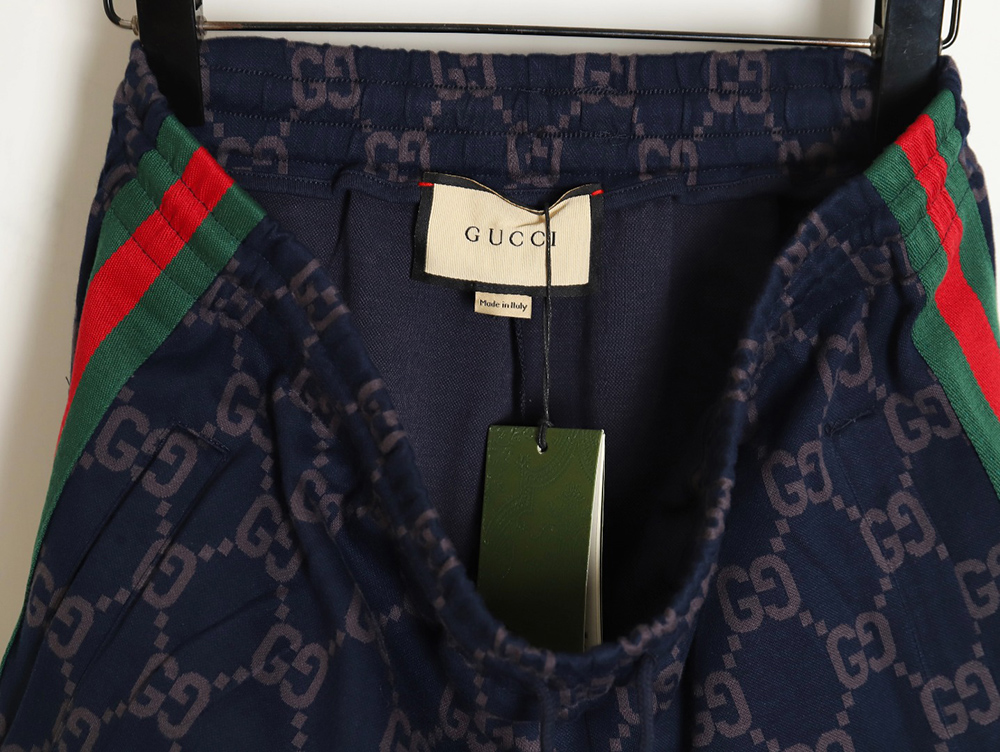 Gucci 24ss knitted cotton casual suit trousers