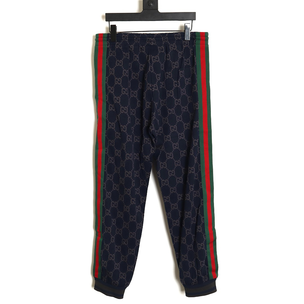 Gucci 24ss knitted cotton casual suit trousers