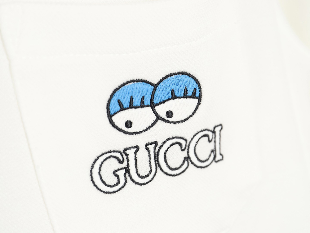 Gucci 24SS Get lt chest pocket embroidered POLO shirt