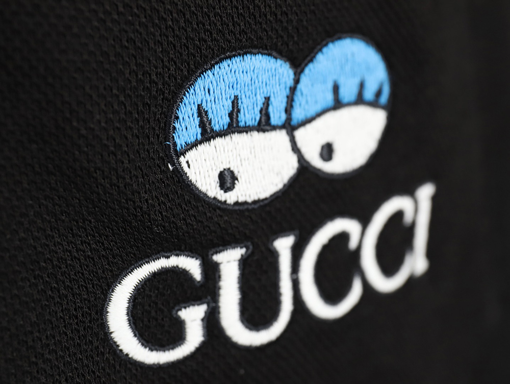 Gucci 24SS Get lt chest pocket embroidered POLO shirt